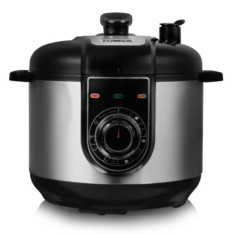 Tower Health 5L Stainless Steel Pressure Cooker & Reviews Wayfair.co.uk